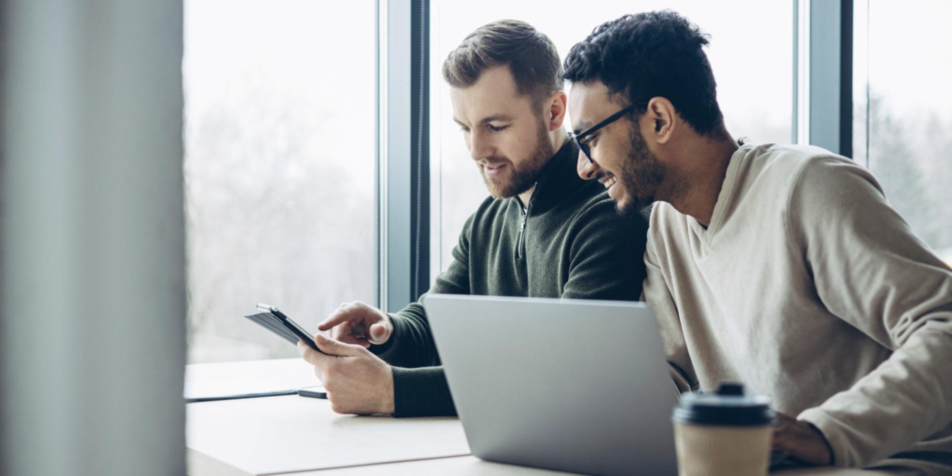 Students working on responsive web design projects with real-time instructor feedback